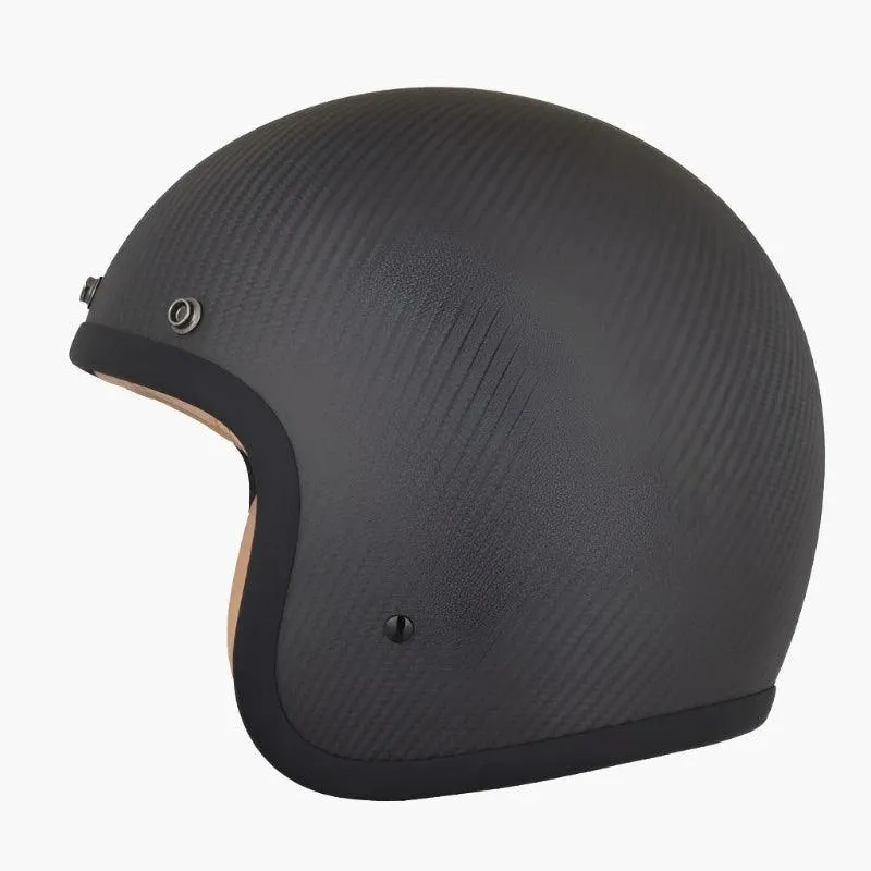 3/4 OPEN FACE 3K CARBON FIBER HELMET HALE