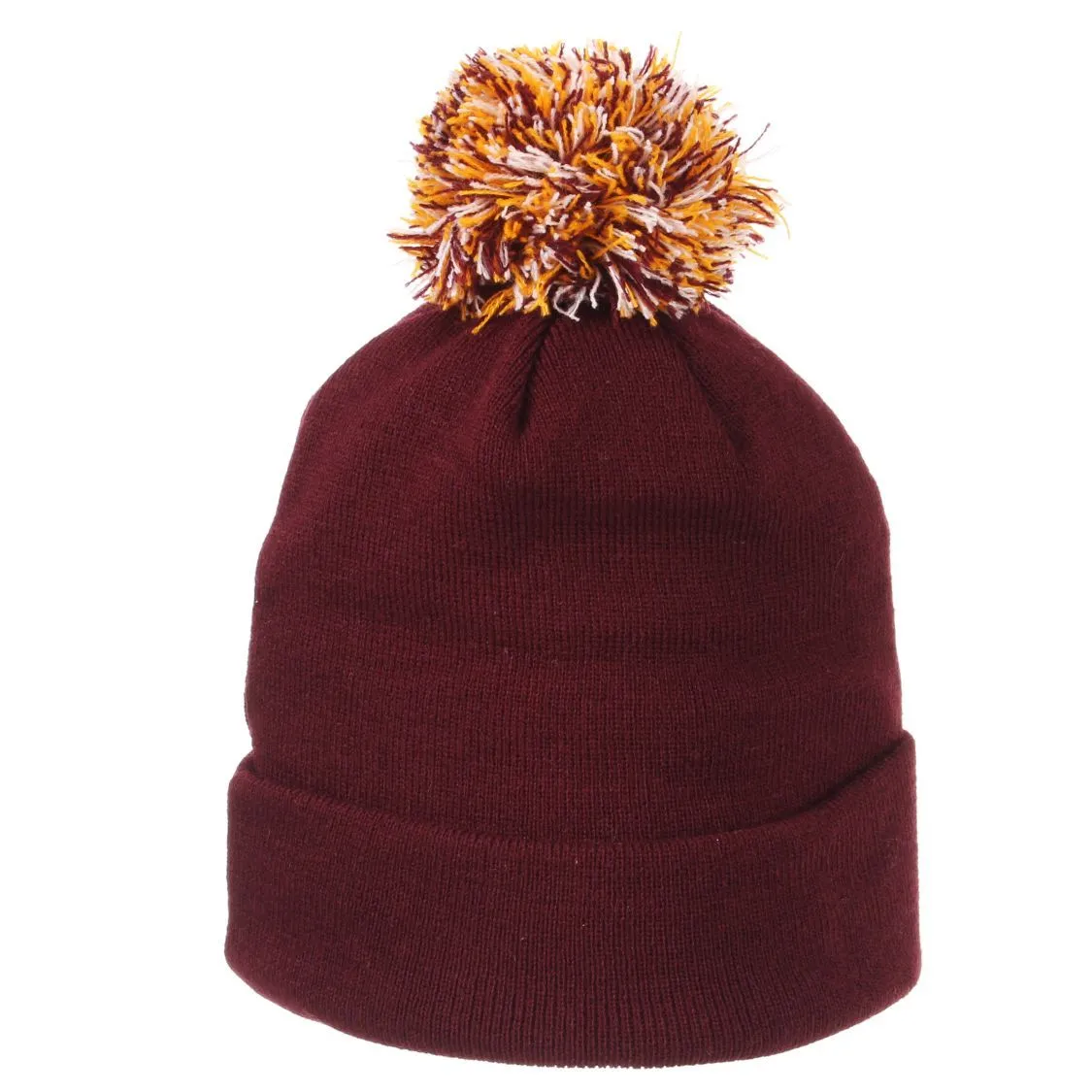 Arizona State Sun Devils Zephyr Maroon Tokyodachi Cuffed Knit Pom Pom Beanie Cap