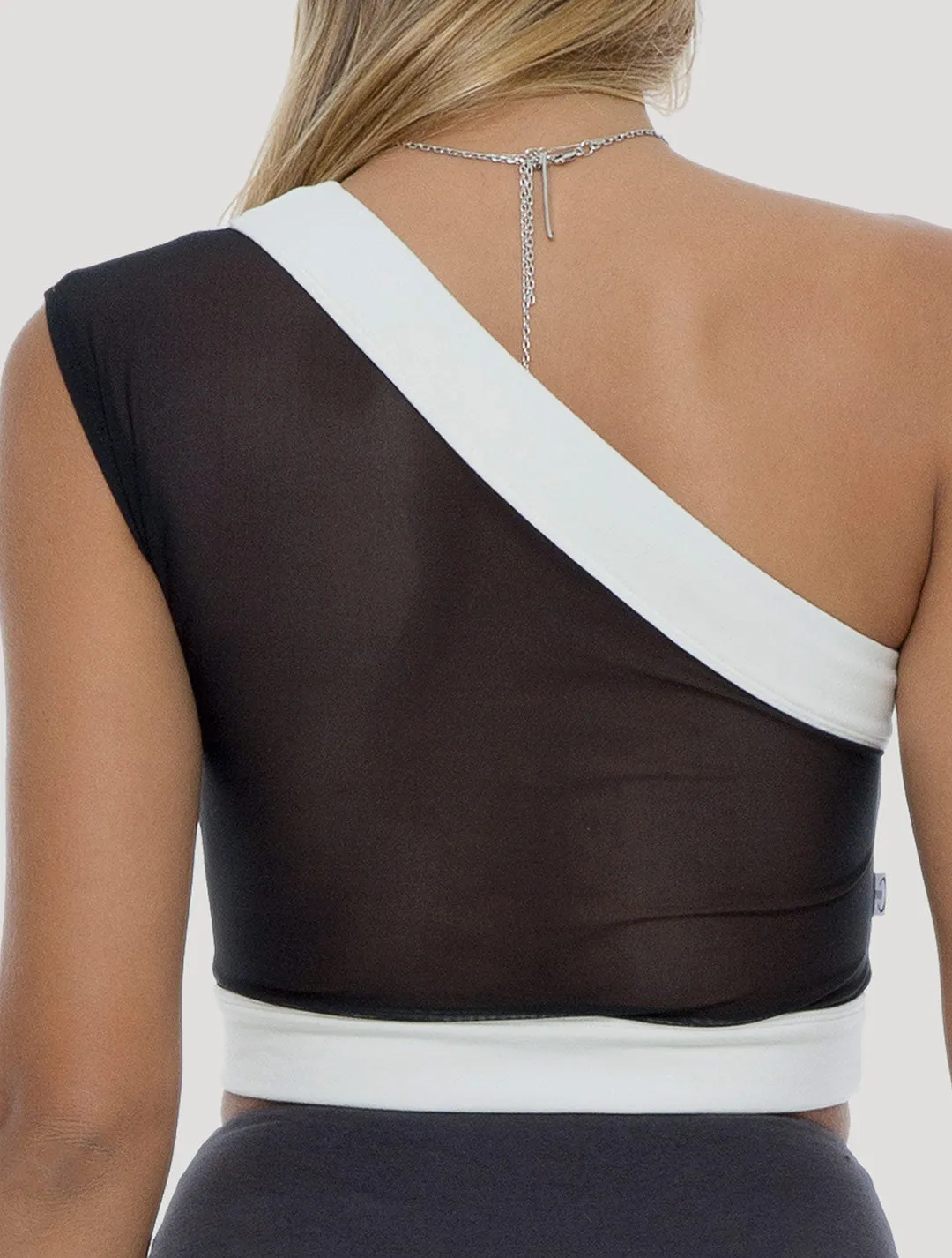 Bindi One-shoulder Crop Top