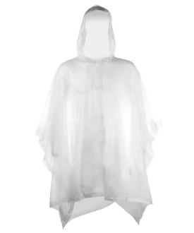 Clear - Kids plastic poncho