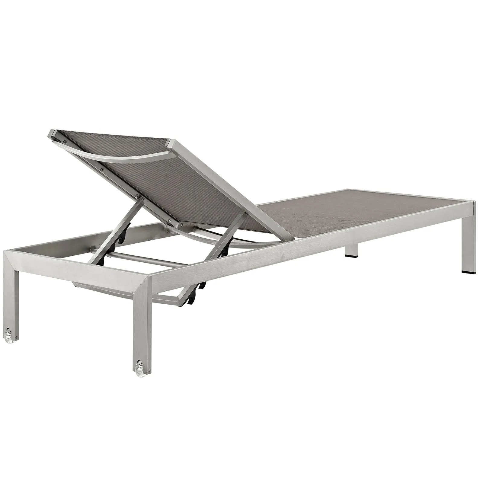 Coast Outdoor Patio Aluminum Mesh Chaise