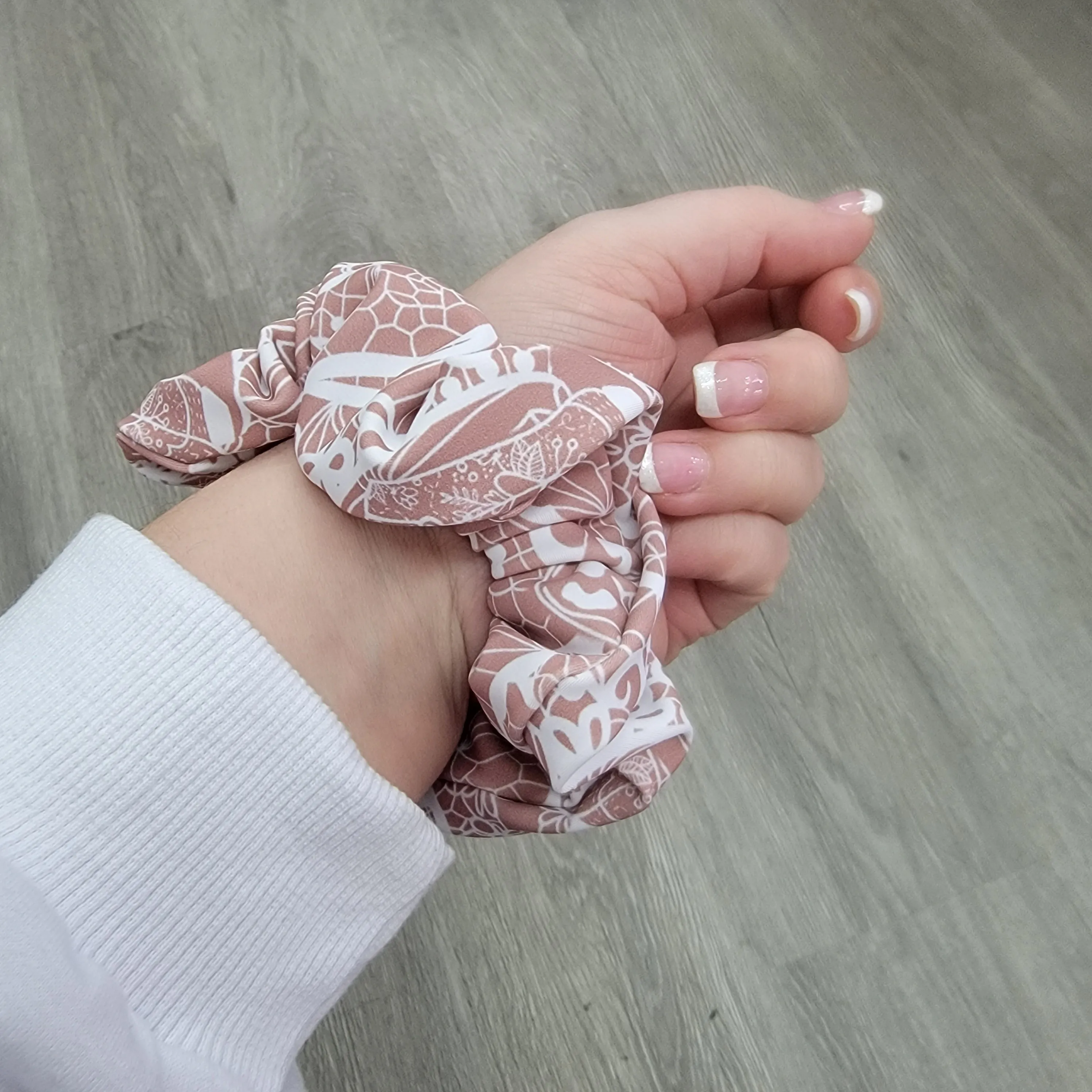 Country Lace Scrunchie