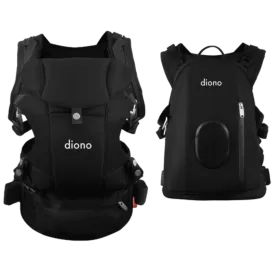 Diono Carus Complete 4-in-1 Carrying System Baby Carrier with Backpack