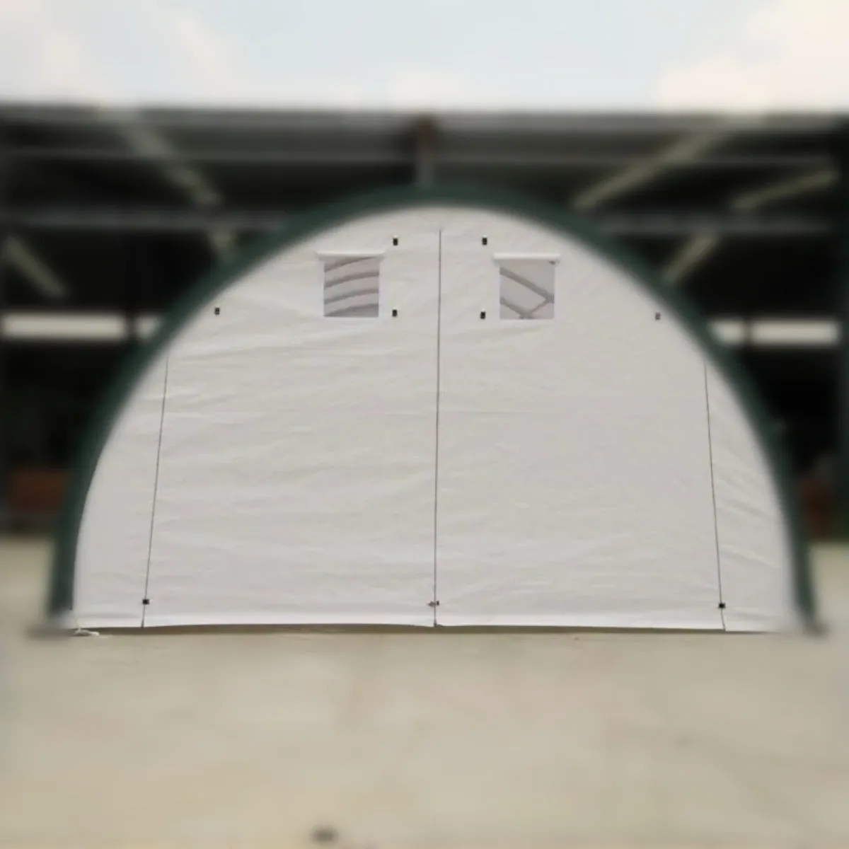 Front and Rear Panel with Zipper Rollup Door for Storage Shelter 20'x42'x12'