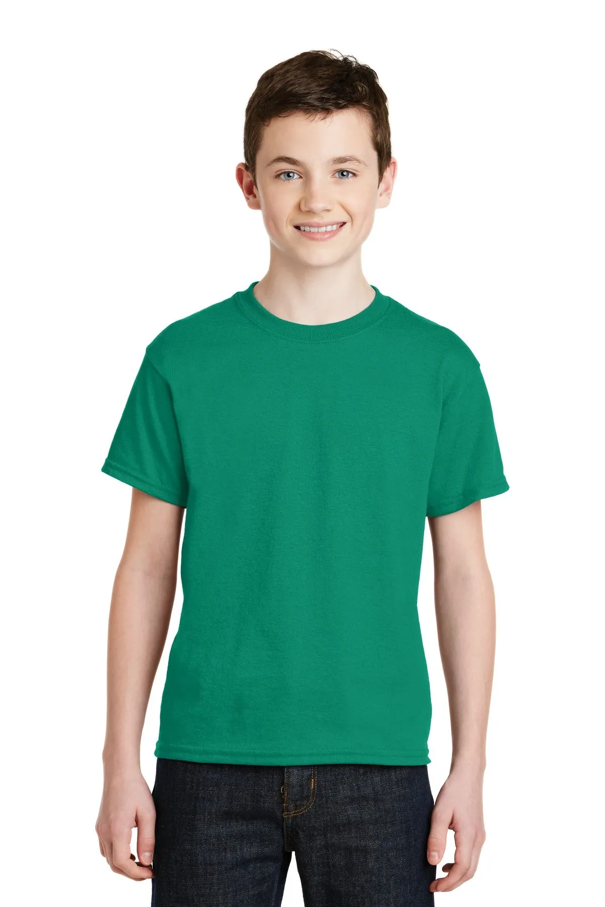 Gildan® - Youth DryBlend® 50 Cotton/50 Poly T-Shirt.  8000B