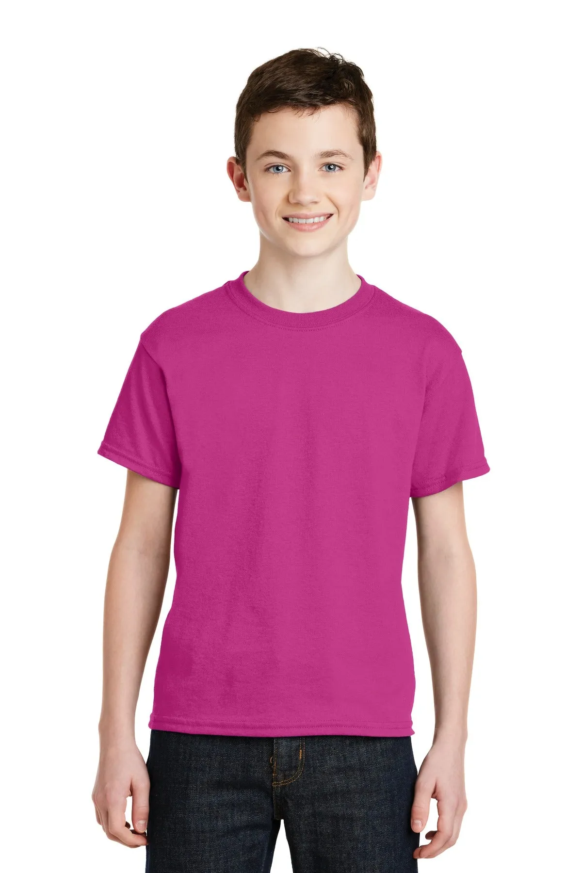 Gildan® - Youth DryBlend® 50 Cotton/50 Poly T-Shirt.  8000B