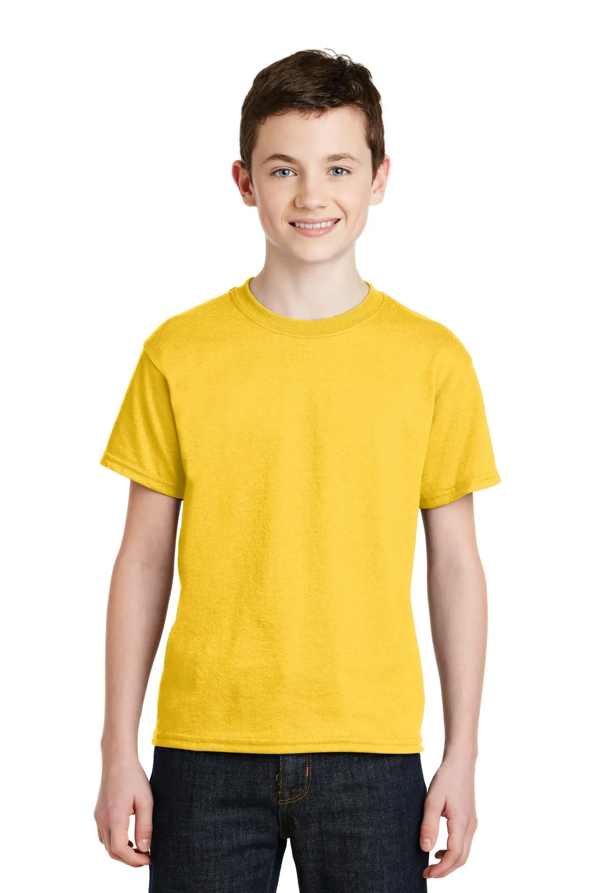 Gildan® - Youth DryBlend® 50 Cotton/50 Poly T-Shirt.  8000B