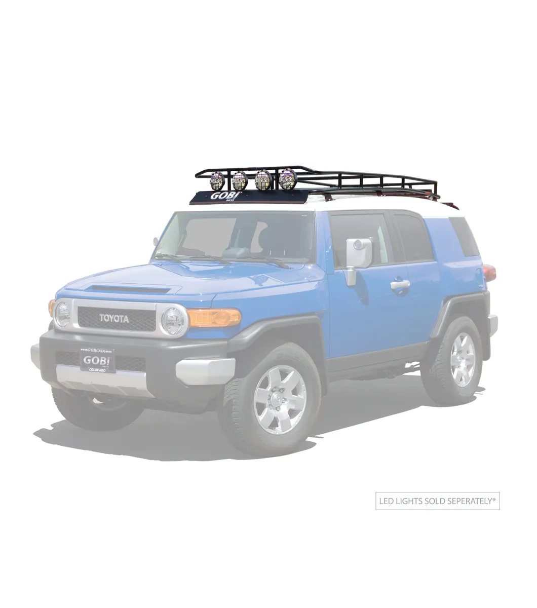 GOBI - Ranger Rack - Multi-Light Setup - 2007-2014 FJ Cruiser