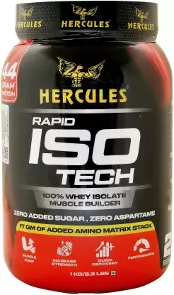 HERCULES Rapid Isotech Whey Protein  (1 kg, Cofe-Mocha)