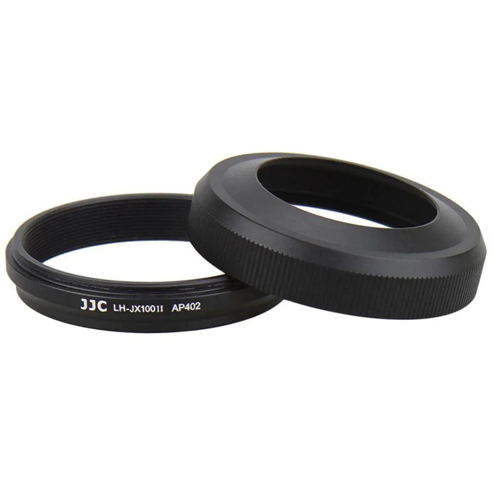 JJC LH-JX100II Black Lens Hood Adapter Ring for Fuji Fujifilm X100 X100S X100T