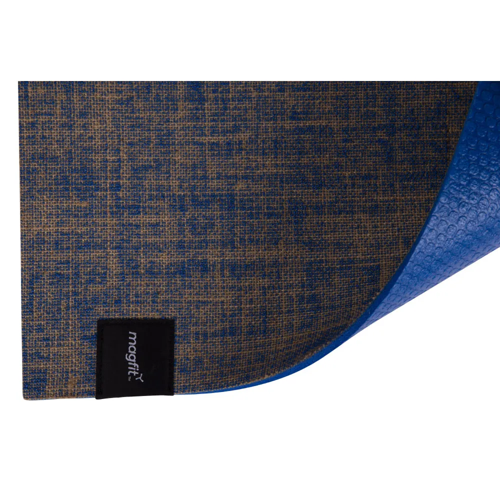 Magfit Jute Yoga Mat  5mm (Blue)