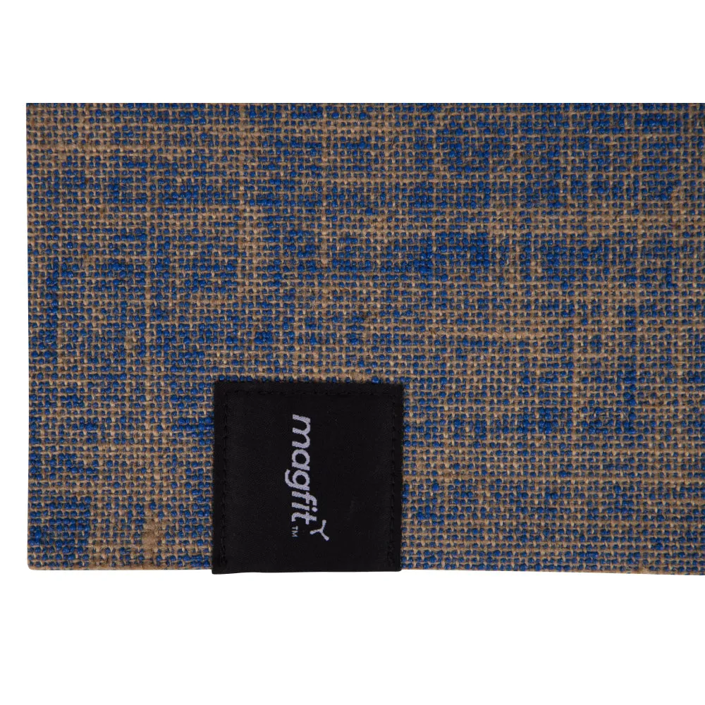 Magfit Jute Yoga Mat  5mm (Blue)