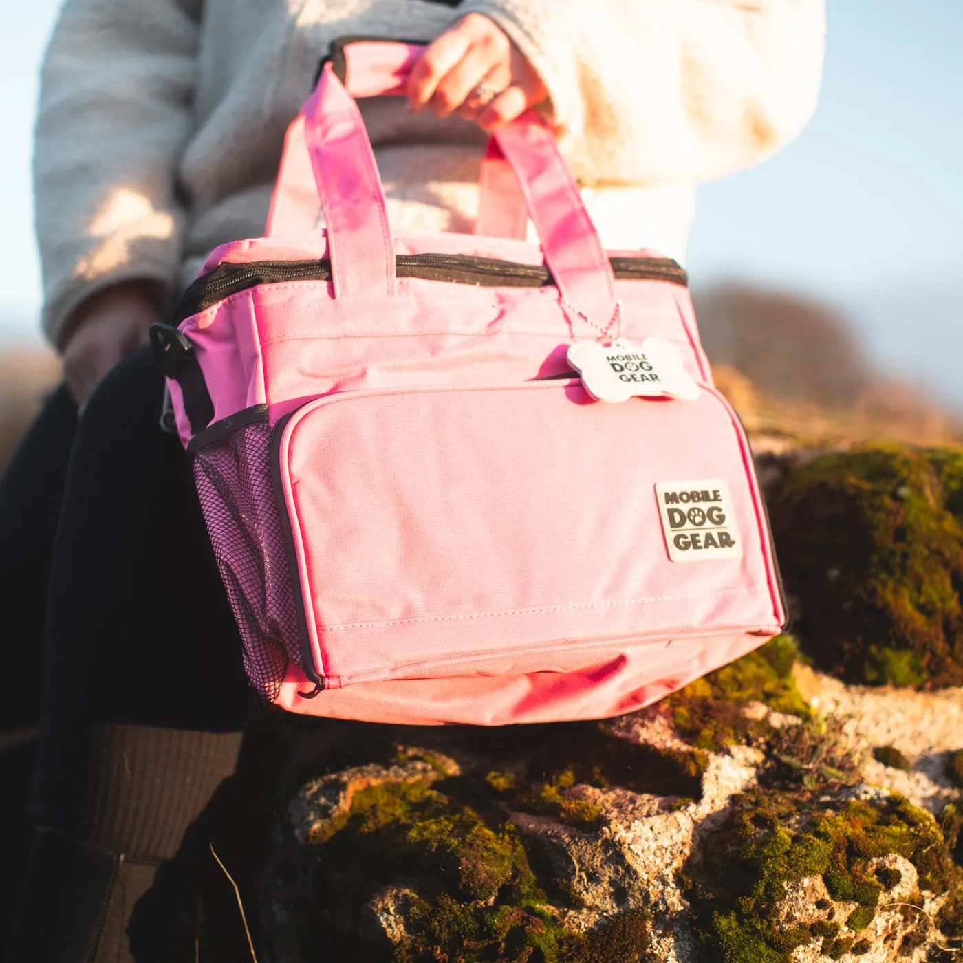 Mobile Dog Gear Week Away Bag In Pink