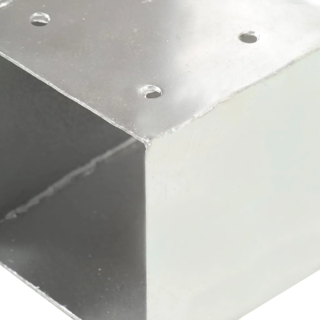 Post Connector T Shape Galvanised Metal 91x91 mm