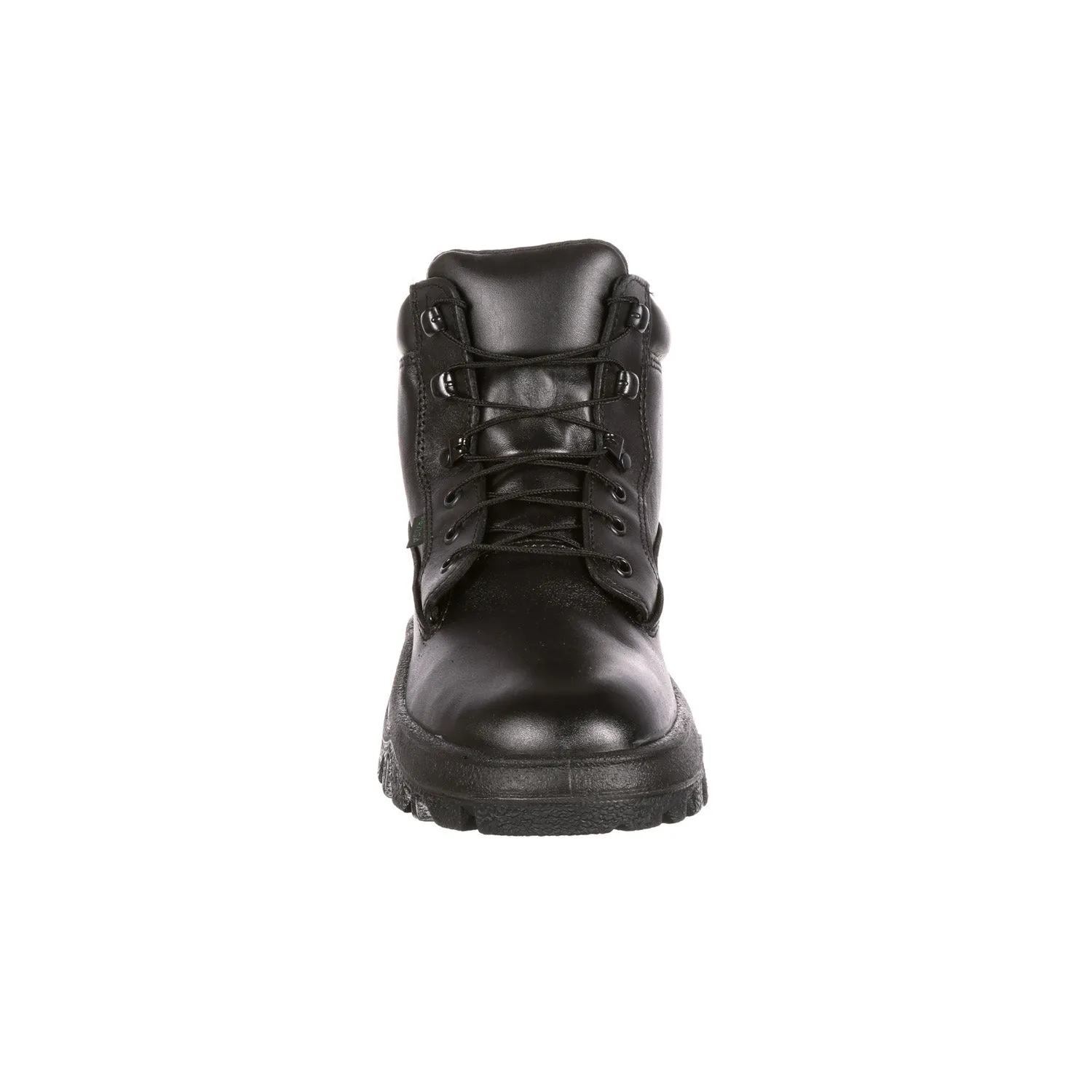 Rocky Mens Black Leather TMC Public Service Work Boots