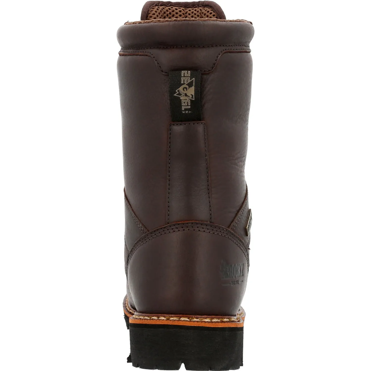 Rocky Mens Brown Leather Elk Stalker WP Hunting Boots