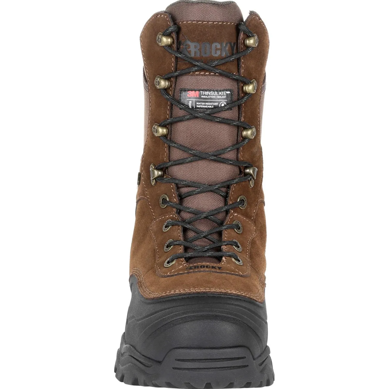 Rocky Mens Brown Leather Multi-Trax 800G WP Hunting Boots