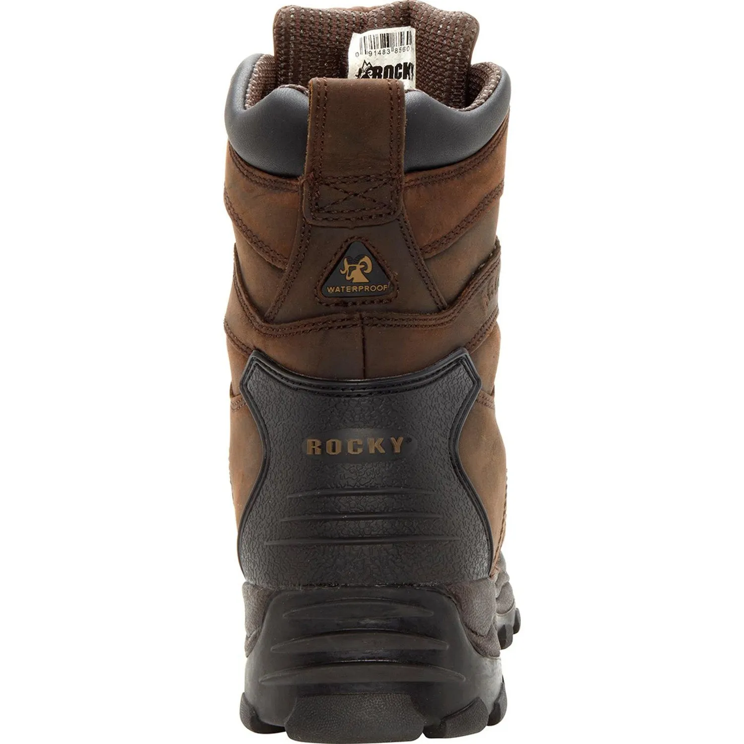 Rocky Mens Brown Leather Sport Utility 600G WP Work Boots