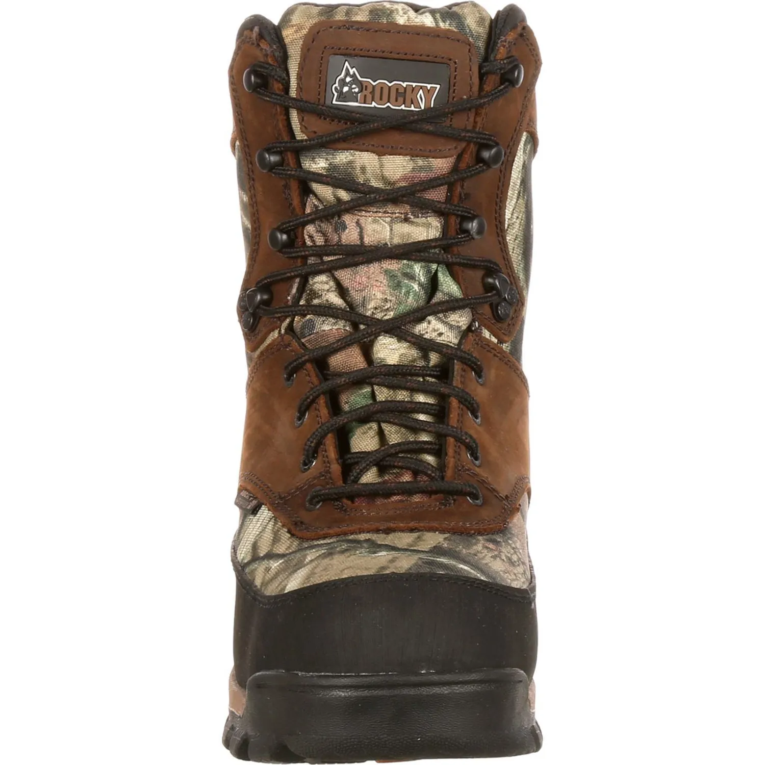 Rocky Mens Brown/MOBU Leather Core WP 800G Hunting Boots