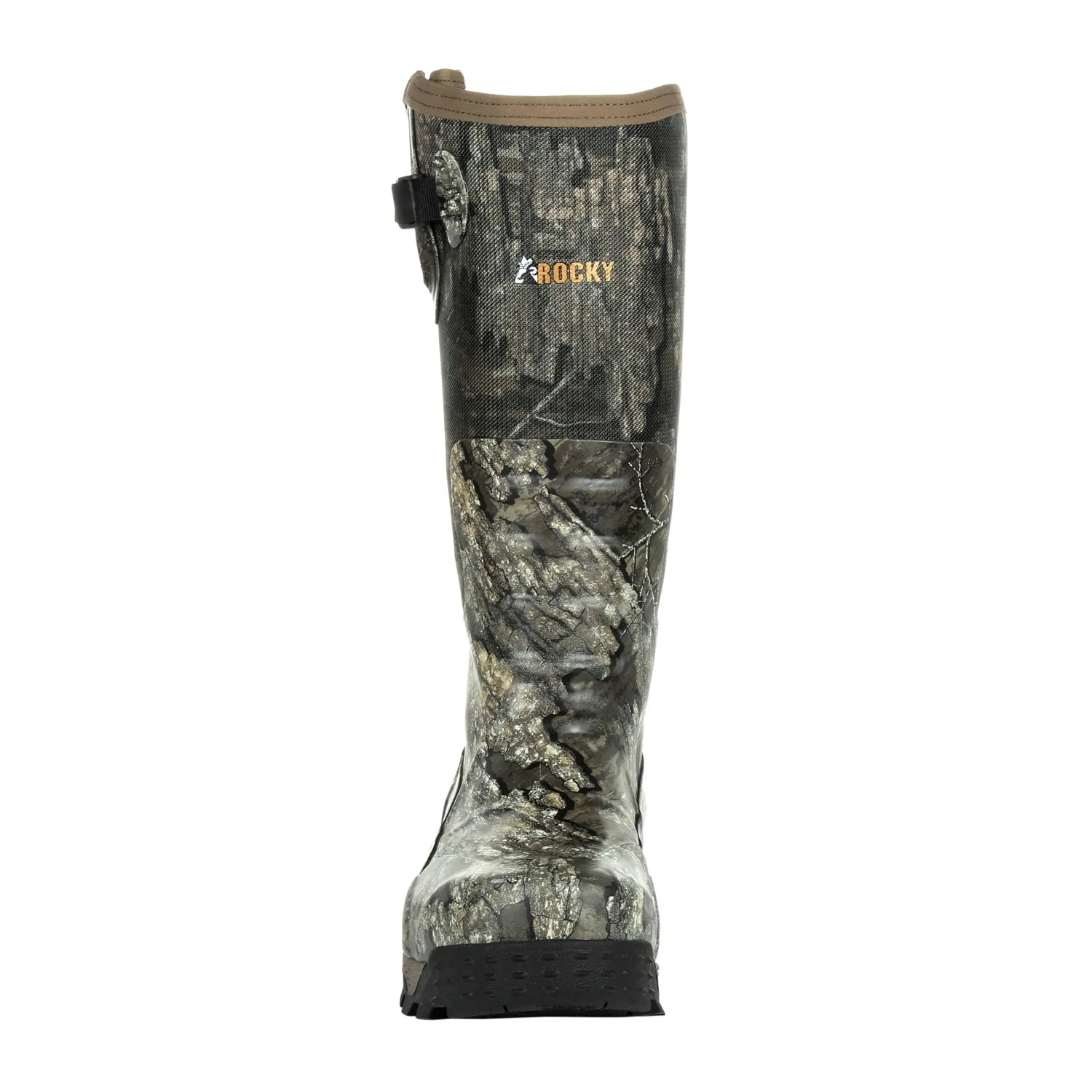 Rocky Mens Realtree Timber Rubber Sport Pro Snake Boots