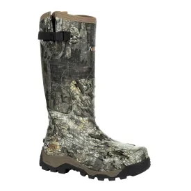 Rocky Mens Realtree Timber Rubber Sport Pro Snake Boots