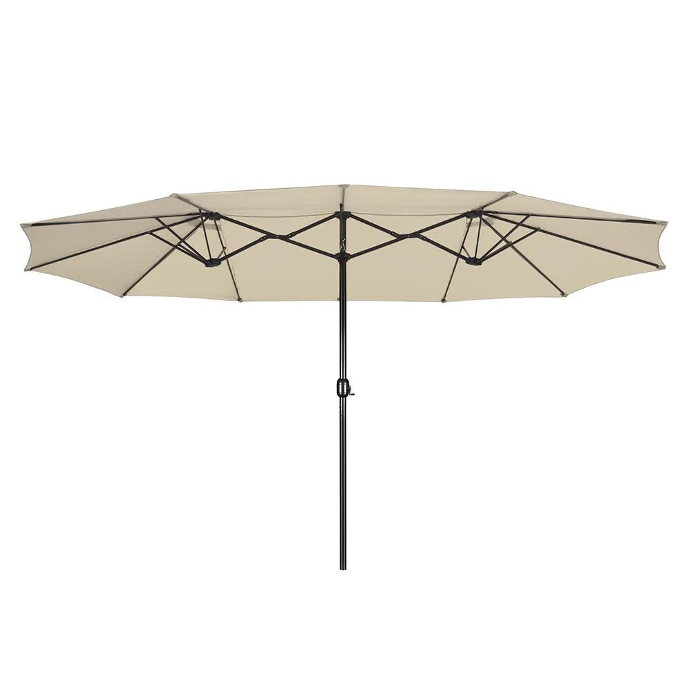 TheLAShop 15'x9' Rectangular Patio Umbrella Color Options