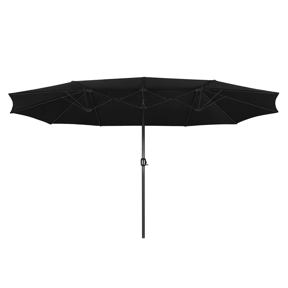 TheLAShop 15'x9' Rectangular Patio Umbrella Color Options