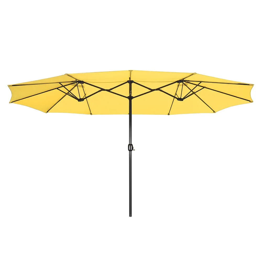 TheLAShop 15'x9' Rectangular Patio Umbrella Color Options