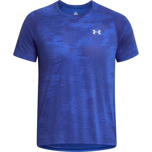 Under Armour Streaker Camo T-Shirt - Royal Blue